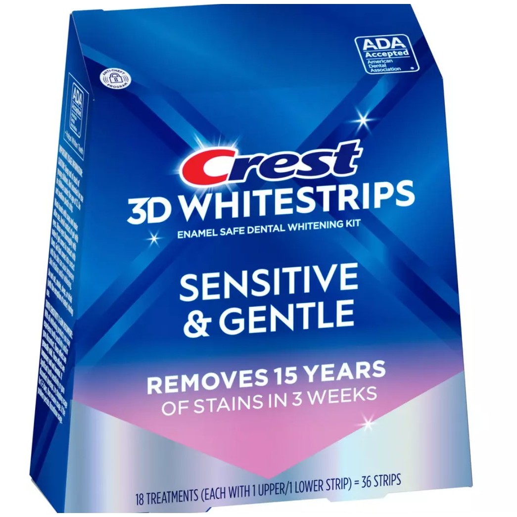 Crest 3D White SENSITIVE - na citlivé zuby