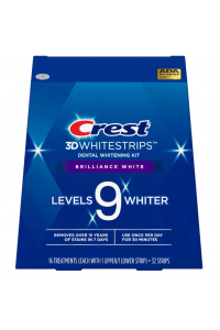 Bieliace pásiky Crest 3D BRILLIANCE White