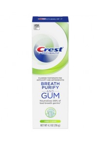 Zubná pasta pre svieži dych Crest BREATH PURIFY AND GUM Deep Clean