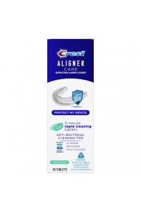 Antibakteriálne čistiace tablety na zubné protézy Crest Aligner Care