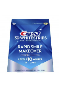 Bieliace pásiky Crest 3D Whitestrips RAPID SMILE MAKEOVER