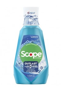 Ústna voda Crest Scope OUTLAST Cool Peppermint