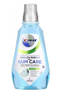 Ústna voda Crest Pro Health BREATH PURIFY and GUM CARE Smooth Mint