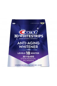 Bieliace pásiky Crest 3D Whitestrips ANTI-AGING WHITENER Bieliace pásiky Crest 3D Whitestrips ANTI-AGING WHITENER