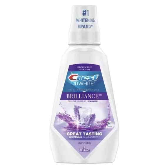 Ústna voda Crest 3D White BRILLIANCE