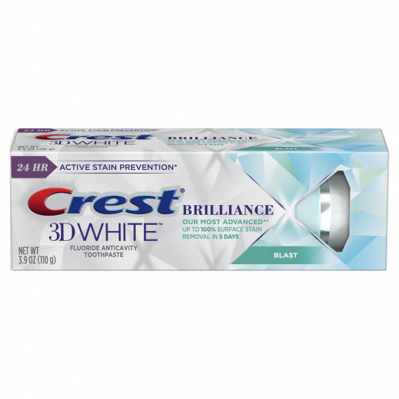 Bieliaca zubná pasta Crest 3D White BRILLIANCE BLAST