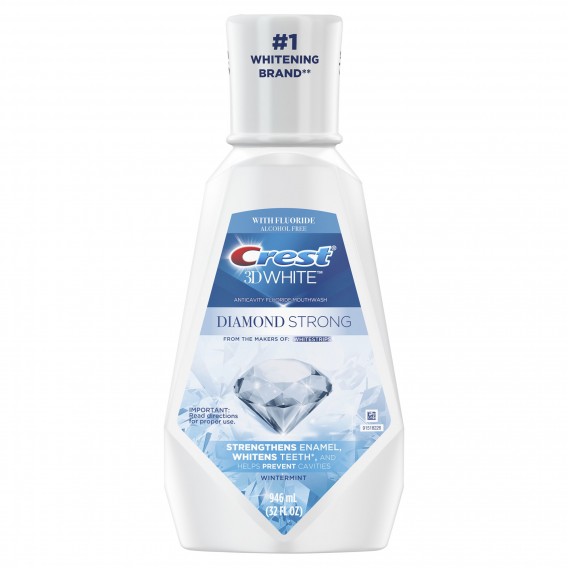 Bieliaca ústna voda Crest 3D White DIAMOND STRONG