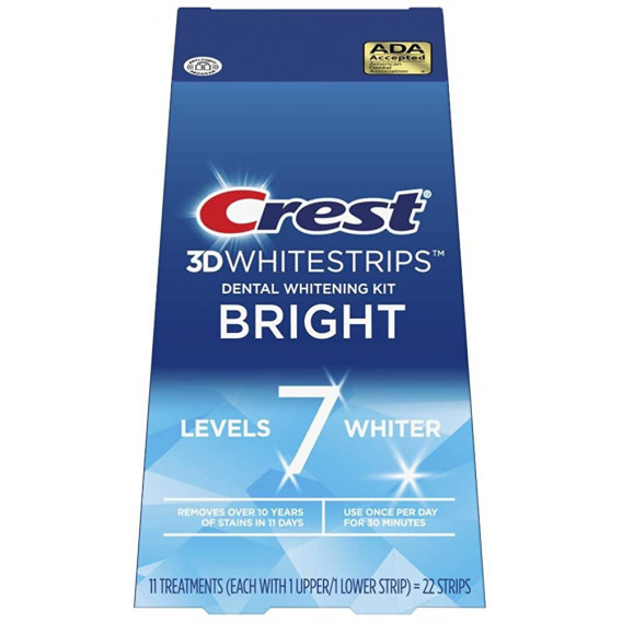 Bieliace pásiky Crest 3D Whitestrips Bright