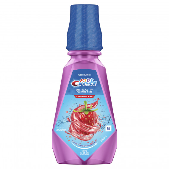 Jahodová ústna voda Crest Kid's Strawberry Rush