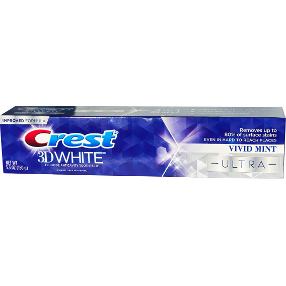 Bieliaca zubná pasta Crest 3D White ULTRA Whitening VIVID MINT