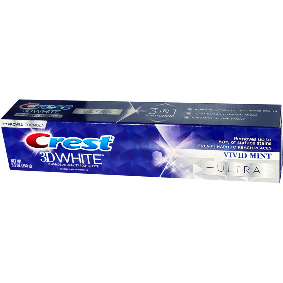 Bieliaca zubná pasta Crest 3D White ULTRA Whitening VIVID MINT