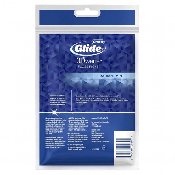 Zubné nite Oral-B Glide 3D White Radiant Mint (75 ks)