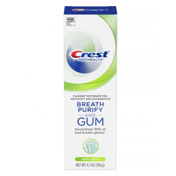 Zubná pasta pre svieži dych Crest BREATH PURIFY AND GUM Deep Clean