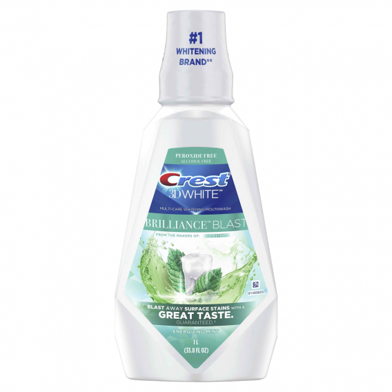 Ústna voda Crest 3D White BRILLIANCE BLAST