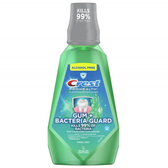 Ústna voda Crest Pro Health GUM + BACTERIA GUARD