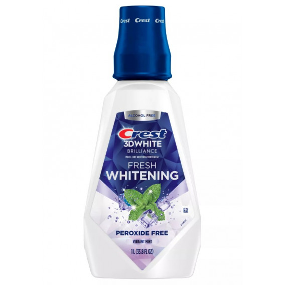 Ústna voda Crest 3D White BRILLIANCE FRESH WHITENING Vibrant Mint