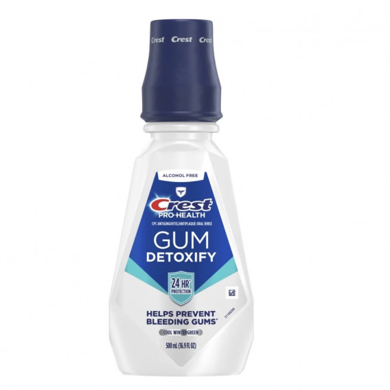 Ústna voda Crest Pro-Health GUM DETOXIFY Cool Wintergreen